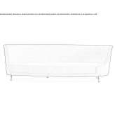 Sofa 3-osobowa z tkaniny lub skóry Lankwitz