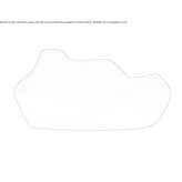 Sofa materiałowa 3-osobowa Fareins