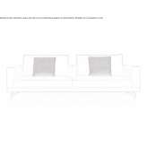 Leather 2-seater sofa Stanceni