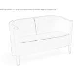 Sofa materiałowa lub skórzana Lankwitz