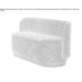 Sofa materiałowa 2-osobowa Monaghan