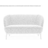 2-seater fabric sofa Svislach