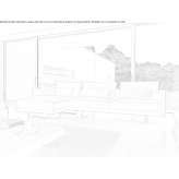 Skórzana sofa z szezlongiem Negrar