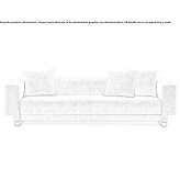 4-seater fabric sofa with a removable cover Seftigen