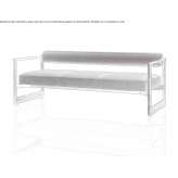 3-seater fabric sofa with a removable cover Iana