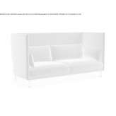 3-seater sofa with high backrest Ossipee