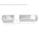 Sectional fabric sofa Dospat