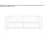 Sofa 2-osobowa Hayvoron