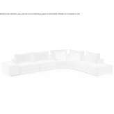 Sectional fabric sofa Dynnyrne