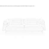 Fabric sofa with removable cover Hausham