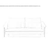 Fabric sofa Pescate