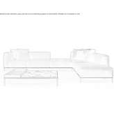 Modular sectional sofa Dospat