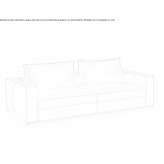 Skórzana sofa 2-osobowa Dynnyrne