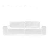 Fabric sofa Bornasco