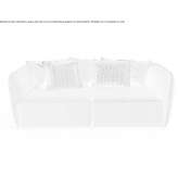 Fabric sofa with removable cover Titu