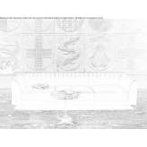 Leather sofa Vinay