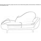 2-seater sofa Madeley