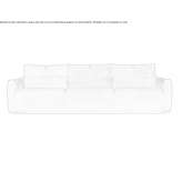 Fabric sofa bed Uttigen