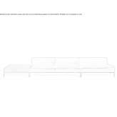 Skórzana sofa modułowa segmentowa Westdale