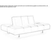 Skórzana sofa Taxadho