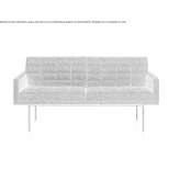 2-seater fabric sofa Guaca
