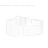 Modular sectional sofa made of fabric Astwick