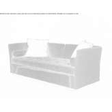 Fabric fold-out sofa with removable cover Molochio