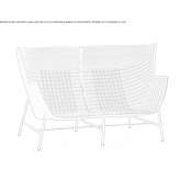 2-seater fabric sofa Moosic