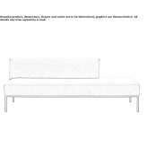 Upholstered sofa Vaendra