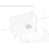 Fabric sofa with high backrest Firminy