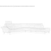 Fabric corner sofa Cheadle