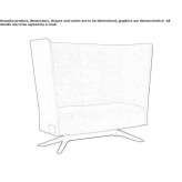 Sofa with high backrest Opatowek