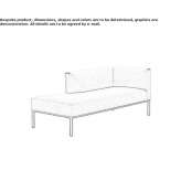 Upholstered sofa Vaendra