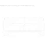 Leather sofa Carugate