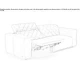 Rozkładana sofa Gologanu