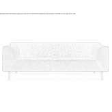 Sofa z tkaniny Massiola