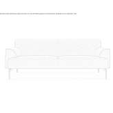 Fabric sofa Gandho