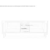 2-seater sofa with storage space Aniane
