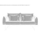 2-seater fabric sofa Vanaton