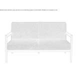 Sofa materiałowa 2-osobowa Walden