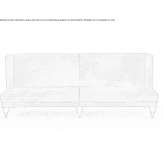 Modular sectional sofa with removable cover Orani
