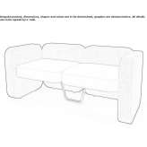 Modułowa sofa z ekoskóry Huerm