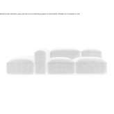 Modułowa sofa segmentowa Woolde