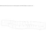 Upholstered modular sofa Manacor