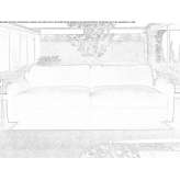 3-seater nabuk sofa Coniston