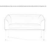 Sofa 2-osobowa Huaxtla