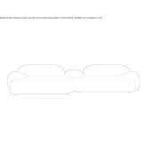 Segmentowa sofa materiałowa Mirabel