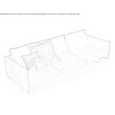 3-seater sofa Khmilnyk