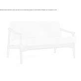 Sofa materiałowa 2-osobowa Holbeck