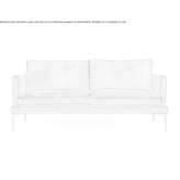 2-seater fabric sofa Malvas